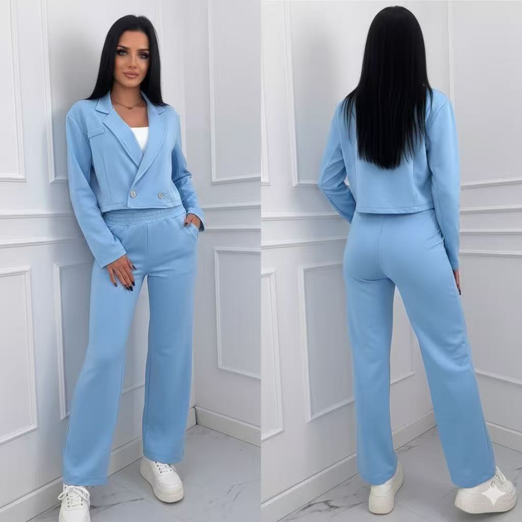 Σετ παντελόνι με κοντό σακάκι